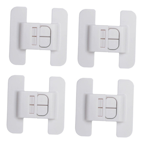 4 Piezas Locks De Refrigerador Cierras De Congelador De
