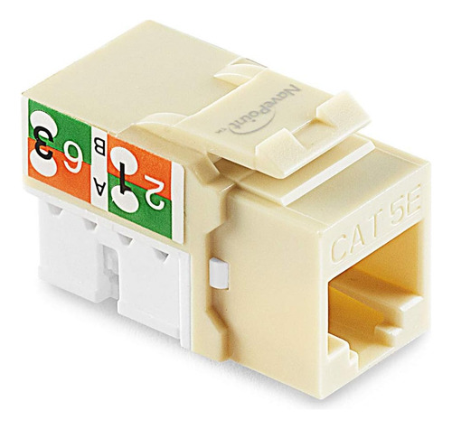 Conector Keystone Cat5e De 90 Grados Navepoint, Conector Eth