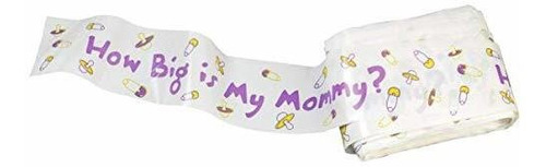 Simplicidad Tummy Sash Baby Shower Juego 1 Pieza 150 Pies De