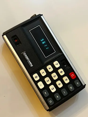 Calculadora Casio Mini Cm-602 - Made In Japan - Raríssima