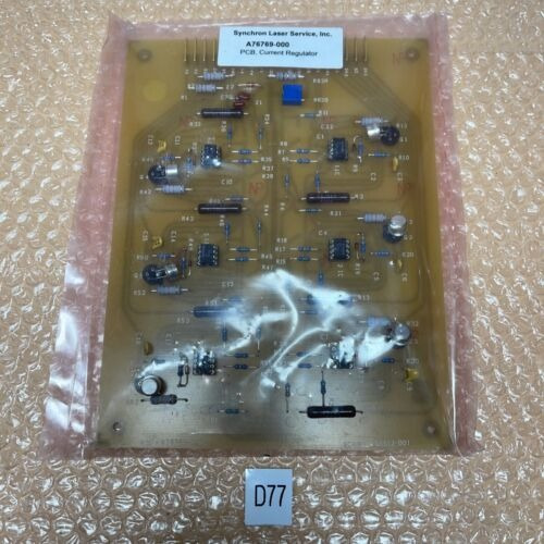 New No Box- Synchron Laser Services Assy# A76769-000 Cur Jjq