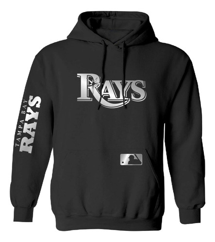 Sudadera Mod Mlb Tampa Bay Rays Edición Silver