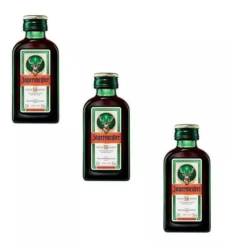 Licor Jägermeister 40cc Miniatura Oferta X3 Unid