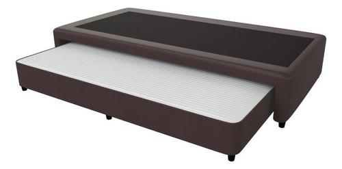 Mussa Urania Somier Marinera Bicama Divan Dual Choco 100x200 Color Marrón