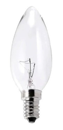 Imagem 3 de 8 de Kit 4 Lâmpada Incandescente Vela Clara 25w 127v E12