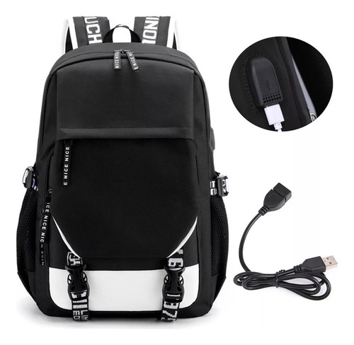 Barato Mochila Cristiano Ronaldo Con Puerto De Carga Usb 2023