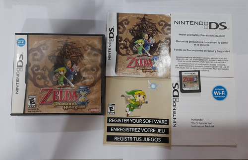 Zelda Phantom Hourglass Completo Para Nintendo Ds
