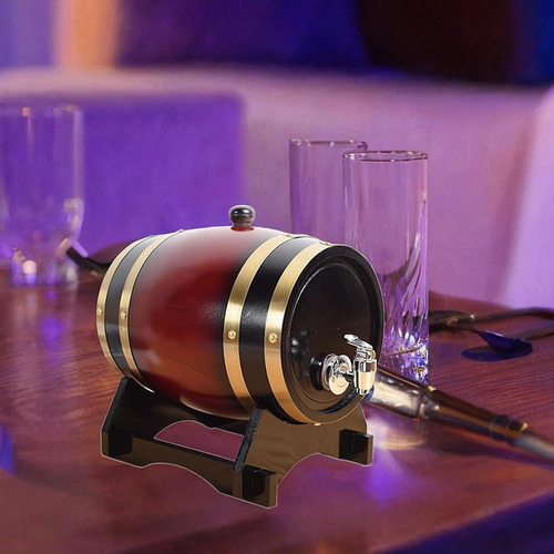 Barril De Cerveza De Barril De Madera, Barril Vino Tinto 3l