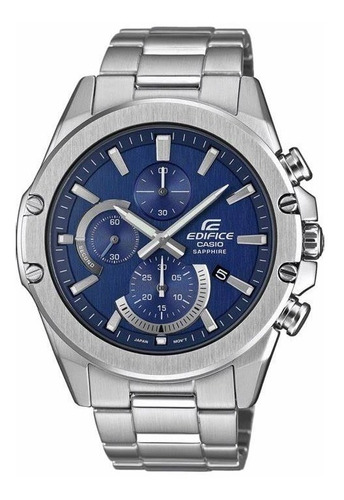 Reloj Casio Edifice Efr-s567d-2a Fondo Azul Sumergible