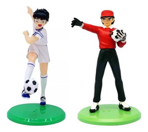 Set Figuras Supercampeones 19 Cm Oliver Atom Y Benji Price