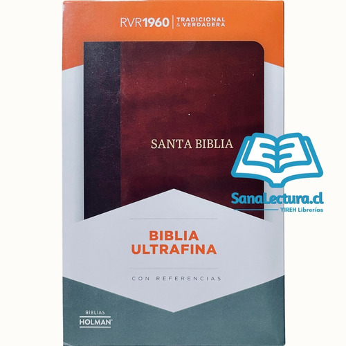 Biblia Rvr 1960 Ultrafina Dos Tonos Marron