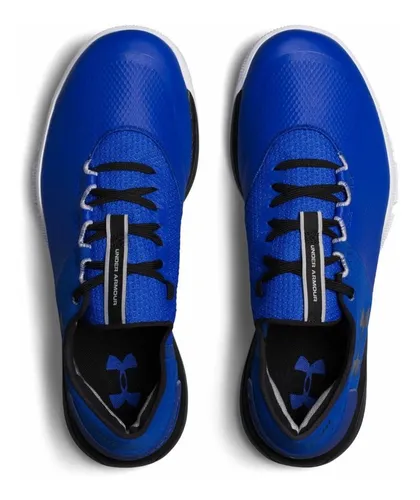 Tenis under armour azul deals masculino
