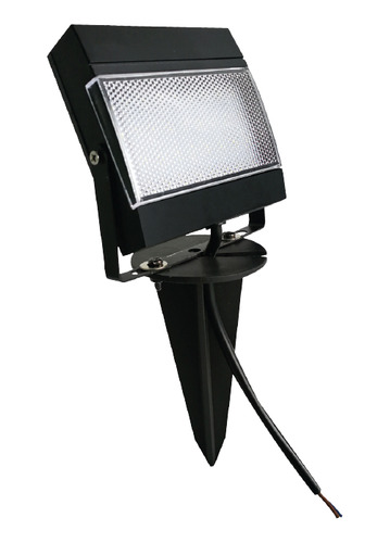 Proyector Led Con Pincho Negro, 7,5w, Frío