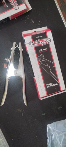 Pinza P/tierra Marca Perfectweld 500amp