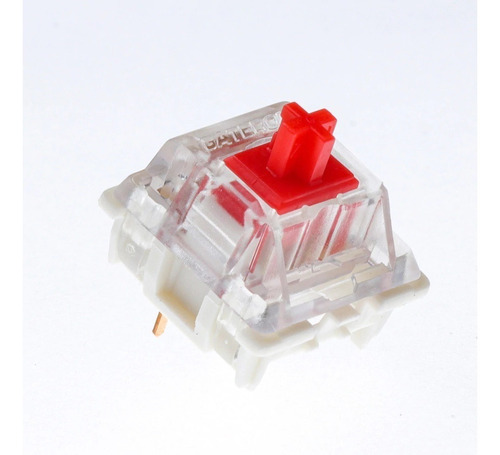 Kit 5x Switchs Gateron Red Para Teclado Mecânico Mx Cherry