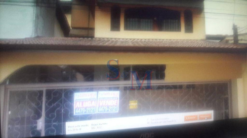 Imagem 1 de 30 de Sobrado Residencial À Venda, Parque Novo Oratório, Santo André. - So0028