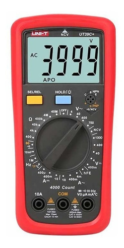 Tester Multímetro Digital Ut39c Uni-t