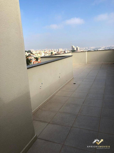 Cobertura À Venda, 100 M² Por R$ 320.000,00 - Vila Camilópolis - Santo André/sp - Co0551