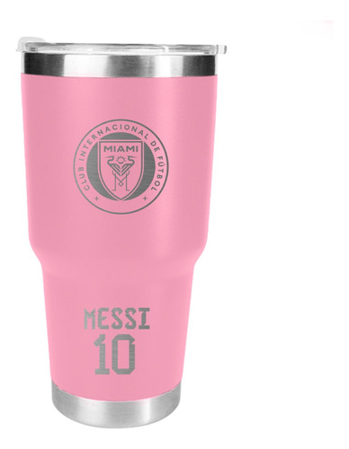 Termo 30oz Inter Miami Messi 10 - Acero Inox 