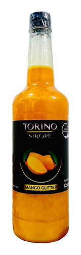 Jarabe Torino Sabor Mango Glitter Para Bebidas 1 Lt