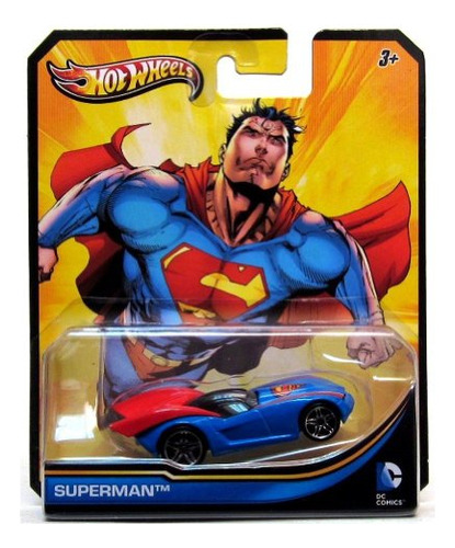 2012 Ruedas Calientes Dc Universe Superman 1:64 Sgics