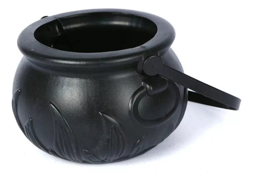Mini Caldero De Brujas De Plástico Para Halloween, 12 Unidad