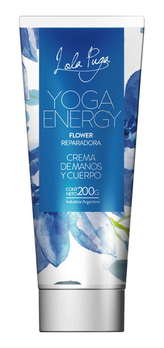 Crema De Flores Yoga Energy X 200grs Lola Puga