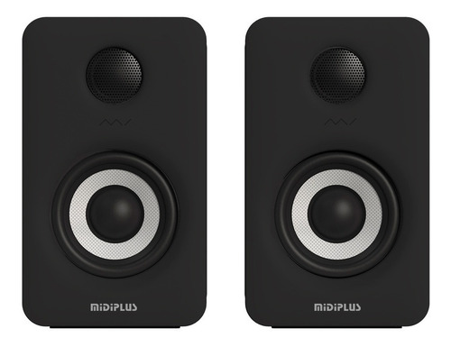 Monitores Estudio Activos Midiplus Mi3 Bluetooth Negro Par