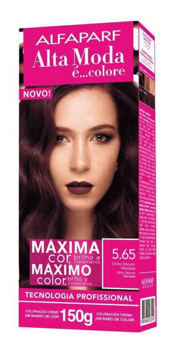 Coloración Alta Moda 5.65 Vino Oscuro Marsala