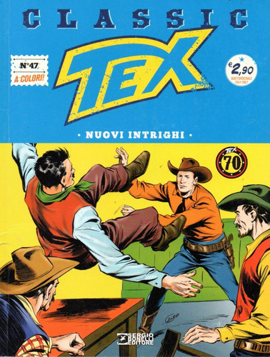Lote De Tex Classic Nº 01 A 50 - Em Italiano - Sergio Bonelli Editore - Capa Mole - Bonellihq