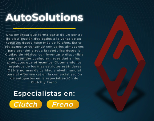 Kit De Clutch Renault Logan 1.6 L4 K4m 2015-2020 (colombia)