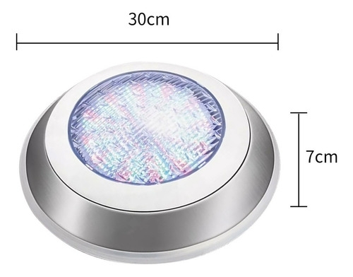 Luz Led Para Piscina Alberca Iluminación Rgb Con Remote 18w