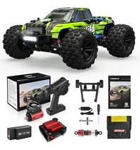 Comprar Bezgar HP161S Verde 1:16 4WD Coche RC sin escobillas Batería 3S de alta velocidad máxima de 68 km\u002Fh Coches RC rápidos Todoterreno 3S Vehículos RC RTR