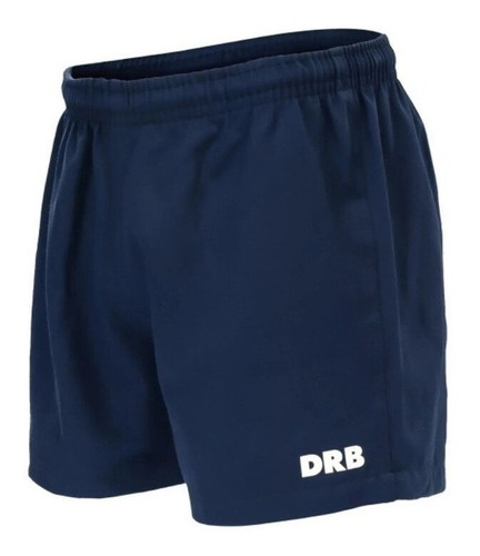 Short Rugby Drb Reforzado Sin Bolsillos Adultos Hombre Niños