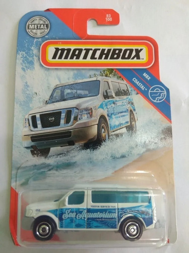 Matchbox Nissan Nv Van Blanca 83/100