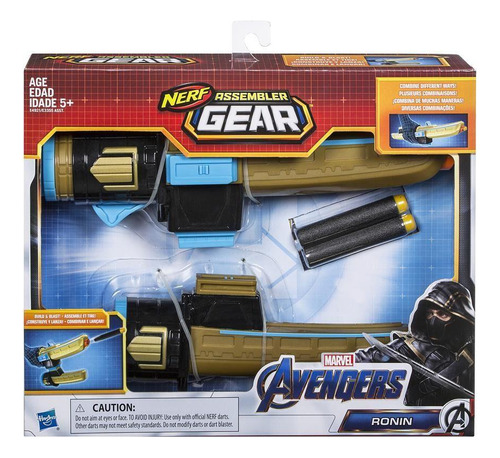 Lançador Nerf Assembler Gear Ronin - Hasbro