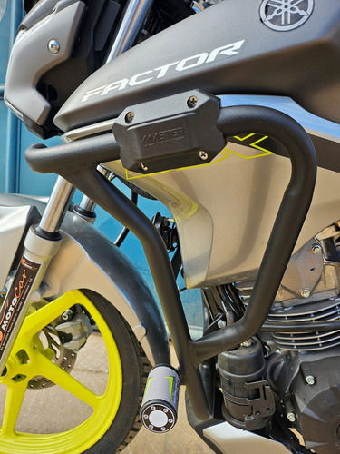 Protetor De Carenagem Factor 2025 Tanque Motor Slider Cinza