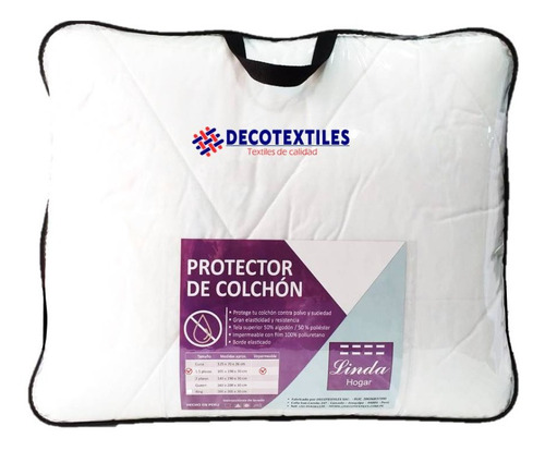 Protector Para Colchón Simple Linda® - 1.5 Plazas 