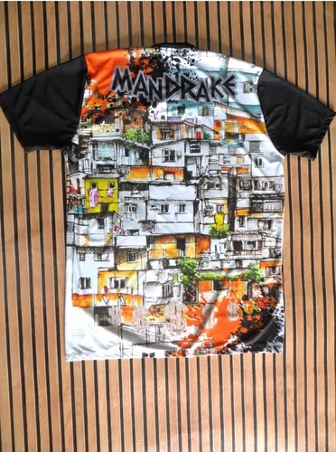 Kit Império Mandrake Cria de Quebrada Favela Camiseta + Bermuda Cod 06