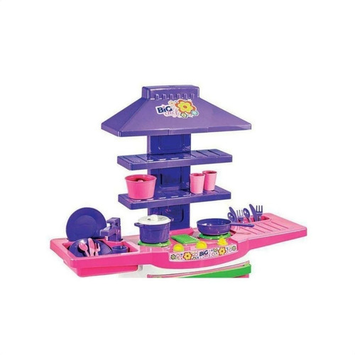 Imagem 3 de 10 de Fogãozinho Panelinha Cozinha Infantil Master Fogao Big Chef