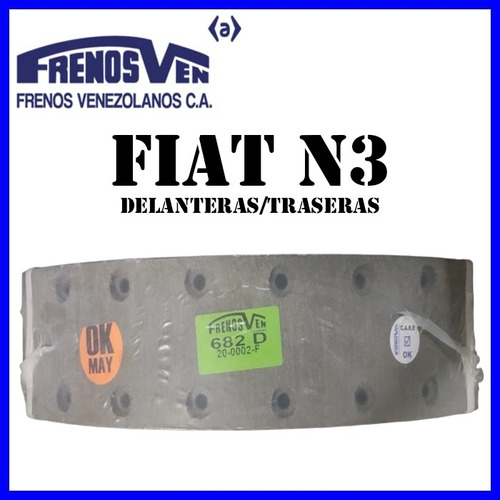 Bandas De Freno Fiat 682 N2, 682 N3