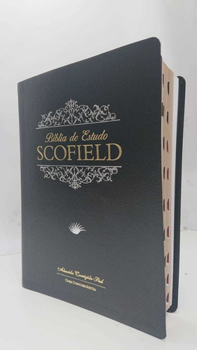 Bíblia De Estudo Scofield - Preta +índice 