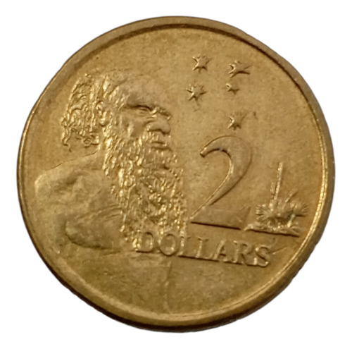 Moneda Australia 2 Dolares 1992 Nativos (&371 (Usado)