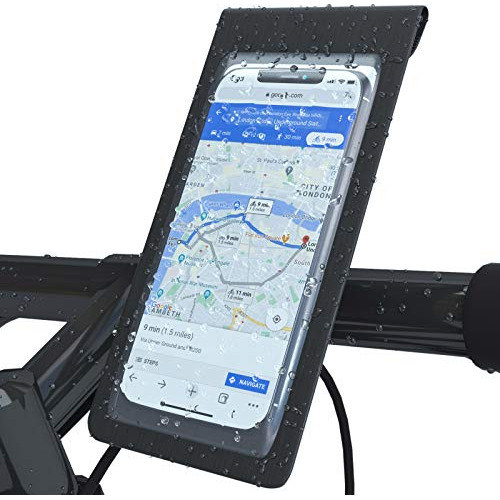 Soporte Para Telefono Bicicleta Impermeable Tubo Celular