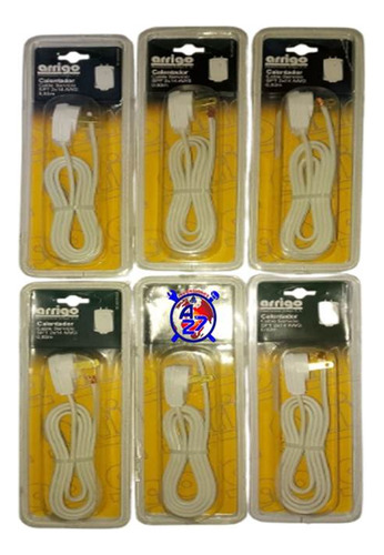 Cable Blanco Para Calentador Spt 2 X 14 - 0.93 Mts. Arrigo
