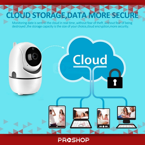 Camara De Seguridad Wifi Ip Inalambrica Full Hd P2p Celular!