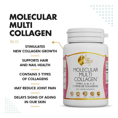 Coco March Molecular Multi-collagen - Colágeno De Bajo Peso