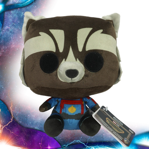 Funko Peluche Disney Guardianes De La Galaxia Coleccion Color Rocket Raccoon