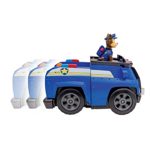 Paw Patrol Auto Policia Chase 20 Cm Se Transforma Y Rueda