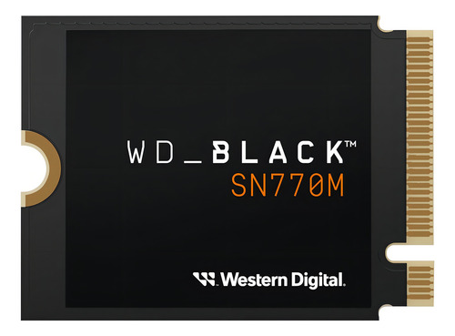 Unidad Ssd Western Digital Black Sn770m Nvme 500gb M.2 2230 Color Negro